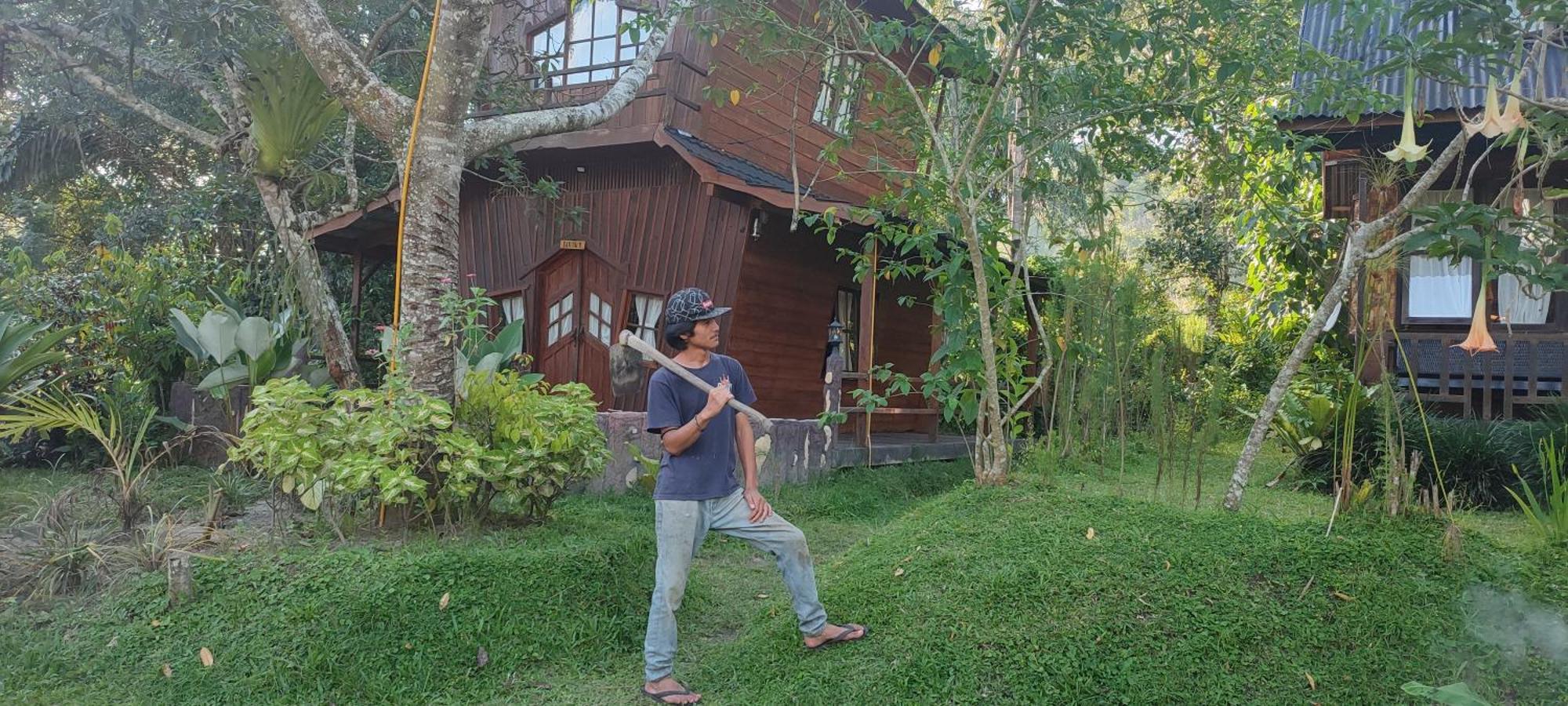 Canyon Jungle Stay Bukittinggi Δωμάτιο φωτογραφία